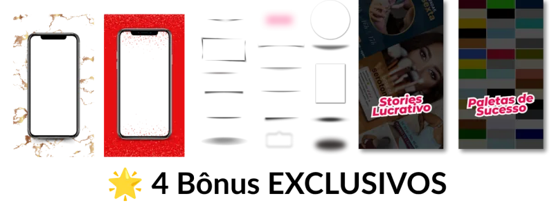 Prévia dos bônus exclusivos incluídos no Pack