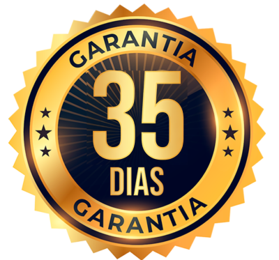 Selo de garantia de 35 dias